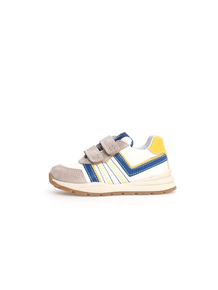 

Кроссовки на шнуровке Evon 2 Naturino, цвет weiß/beige/bunt