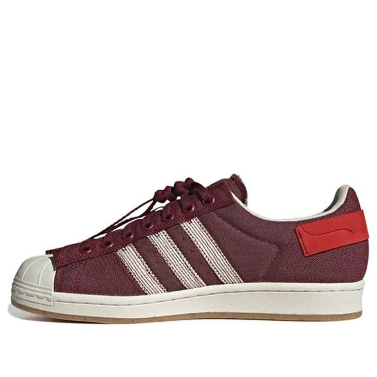 

Кроссовки adidas Parley x Superstar 'Shadow Red', красный