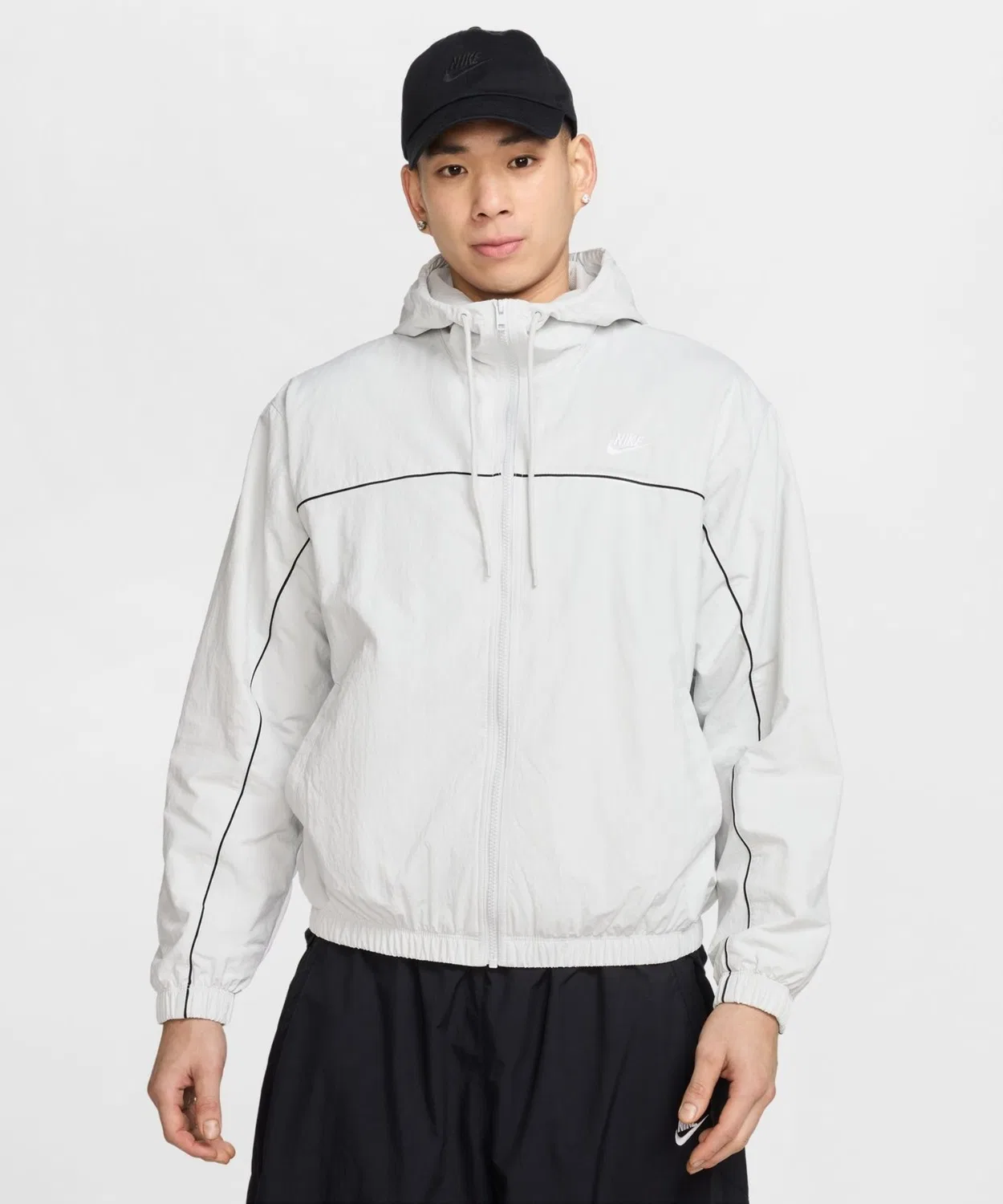 Куртка Nike Club Athlete Hooded Jacket, серая