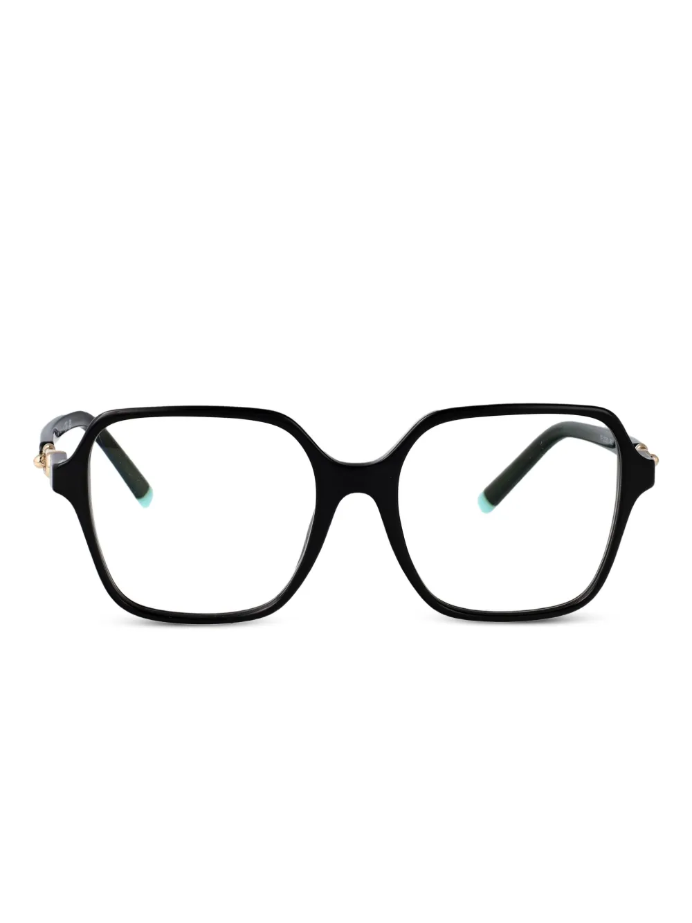 

Очки в квадратной оправе Tiffany & Co Eyewear, черный