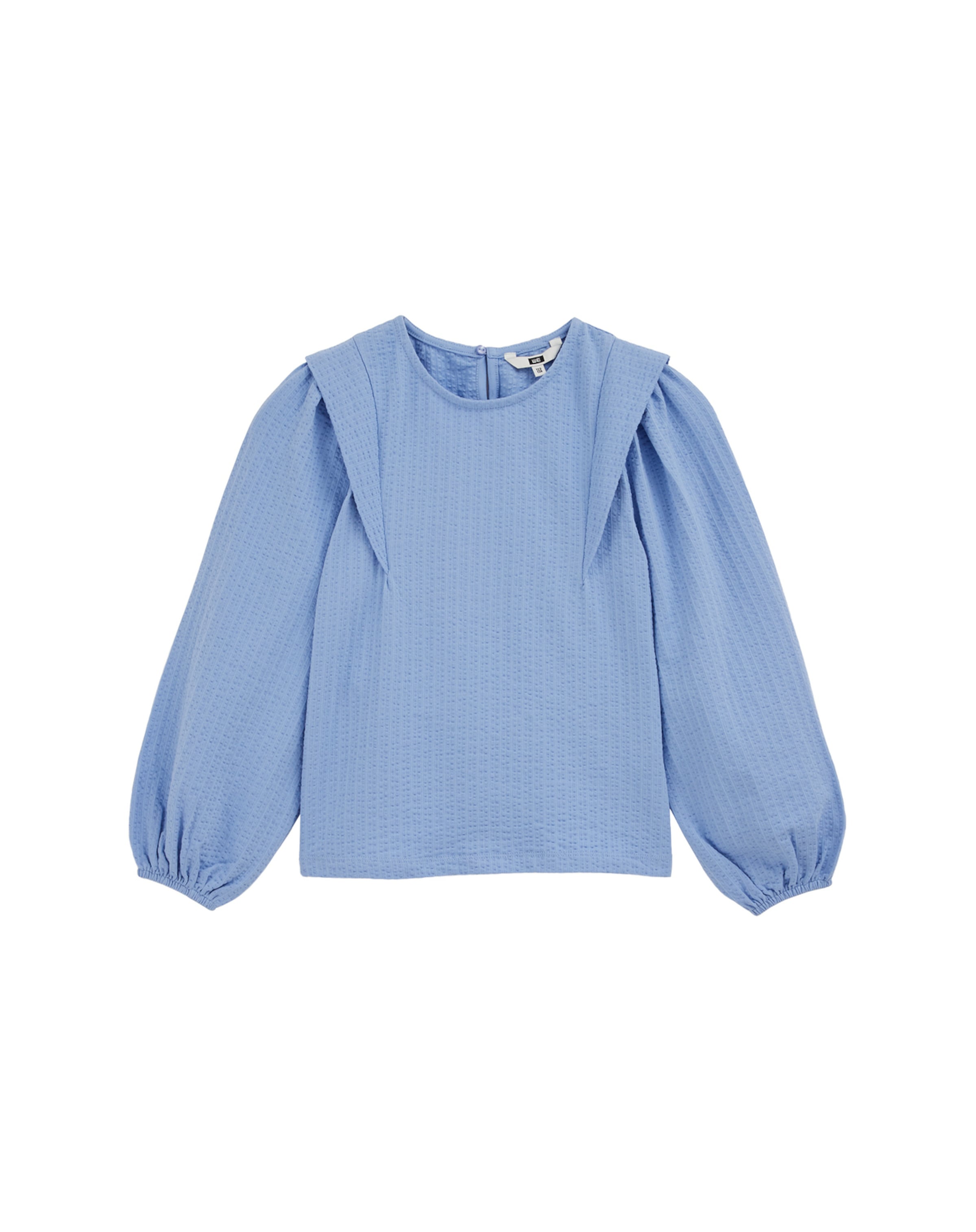 

WE Fashion Блузка в светло-голубом цвете