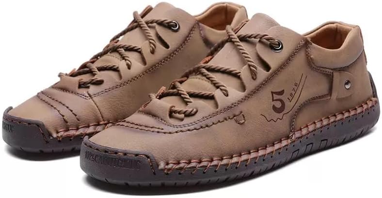 

Мужские повседневные туфли-слипоны для прогулок на улице Minlaidian, хаки