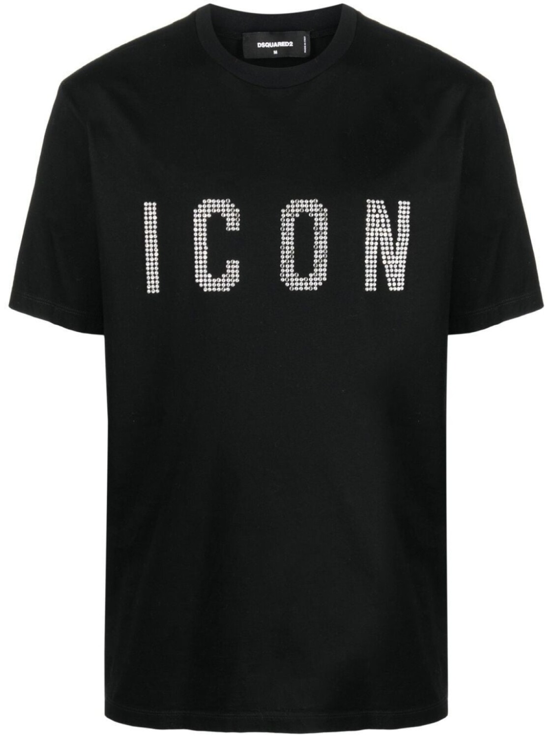 

Футболка Icon с шипами Dsquared2, черный