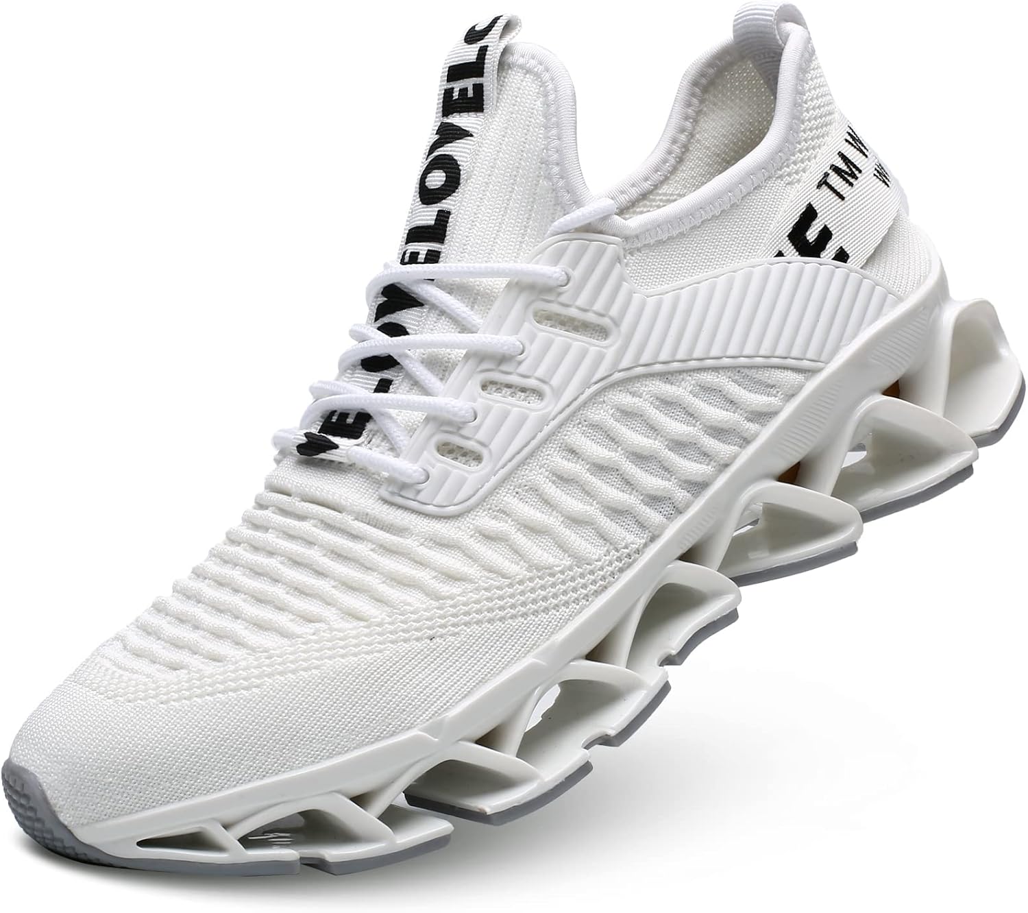 

Мужские кроссовки для бега Blade, теннисные, для ходьбы, модные, дышащие, с нескользящей подошвой, для спортзала и тренировок Kapsen, белый