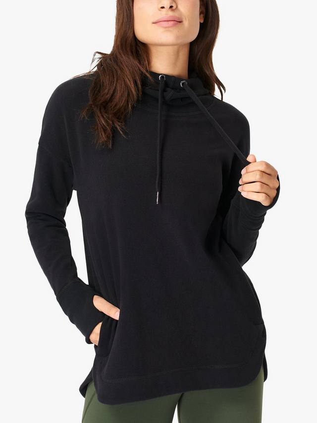 

Роскошная флисовая толстовка escape italian Sweaty Betty, черный