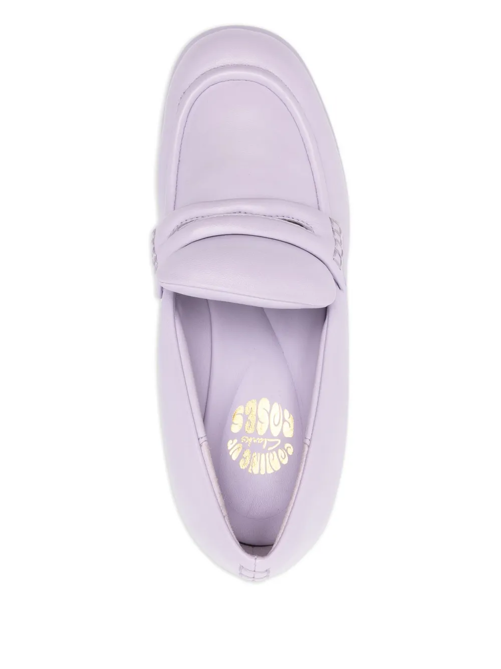Лоферы из коллаборации с Clarks Martine Rose, фиолетовый — фото 4