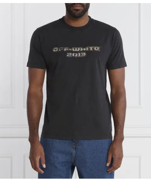 

Футболка Slim fit Off White, черный