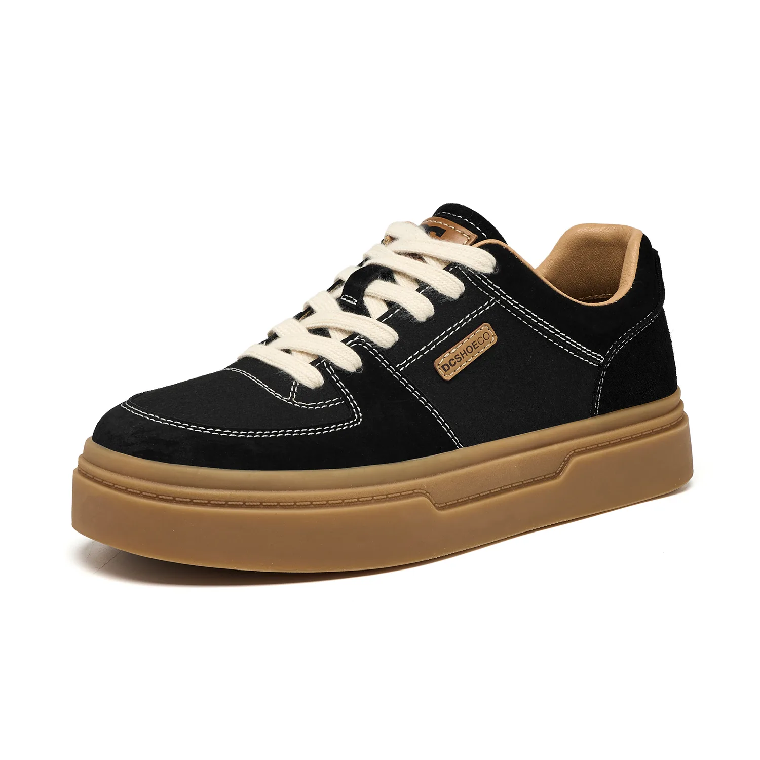 Кроссовки для скейтбординга DETX Low Top мужские DCSHOES, Dark Brown[Standard, True to Size, True to Size] — фото 4