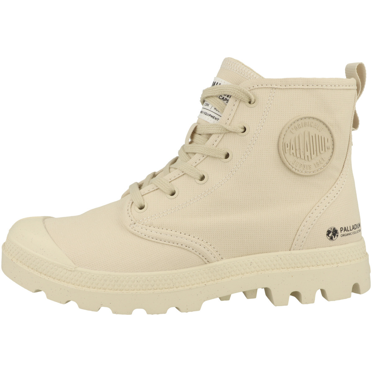 

Ботинки Palladium Schnür Pampa Hi Zip Organic, кремовый