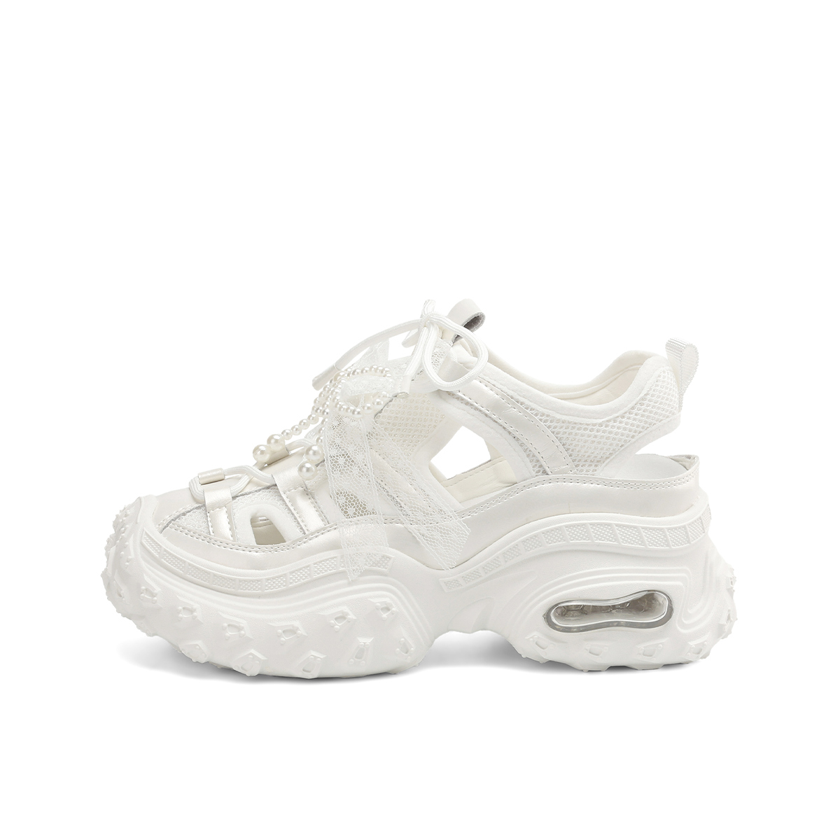 

Дышащие треккинговые туфли River для женщин BOERDIQI, Ecru