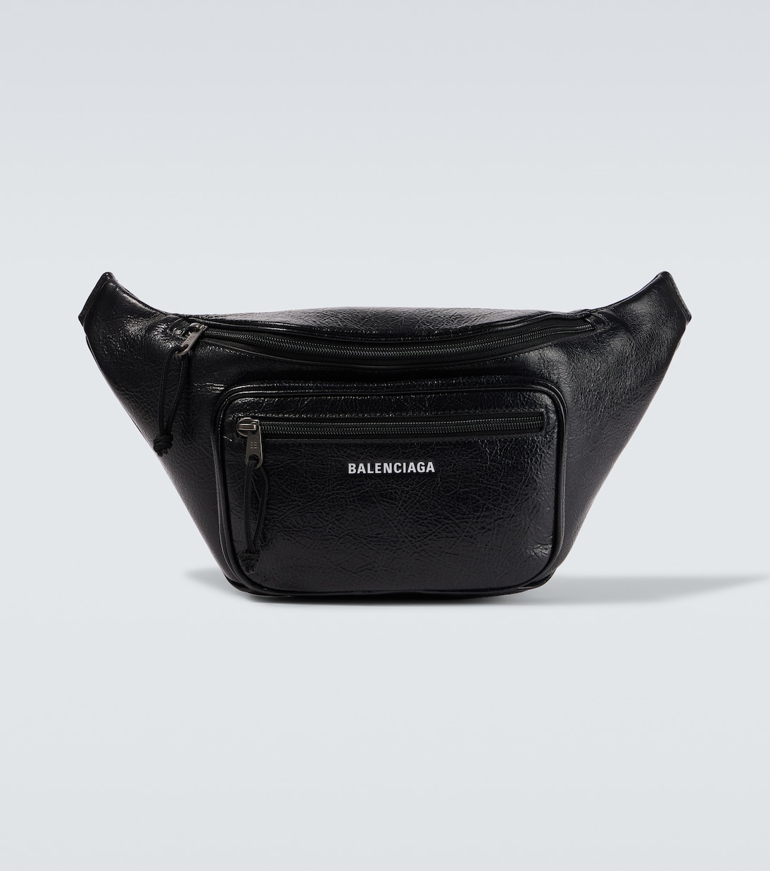 

Кожаная поясная сумка Explorer Balenciaga, черный