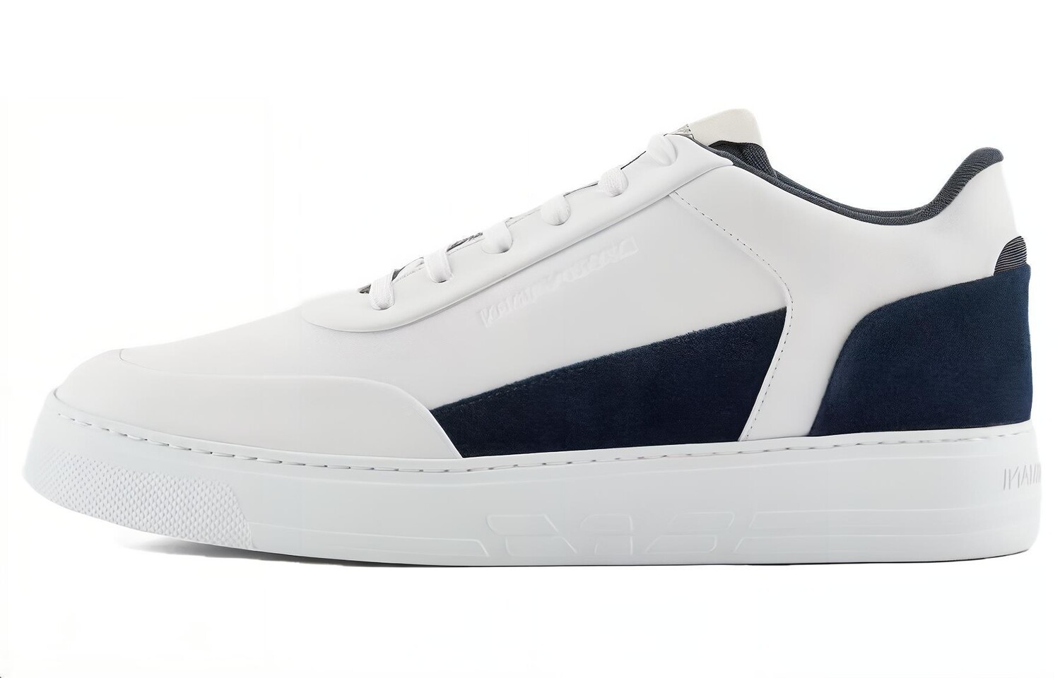 

Кроссовки EMPORIO ARMANI Skateboarding Shoes Men Low-top White, белый