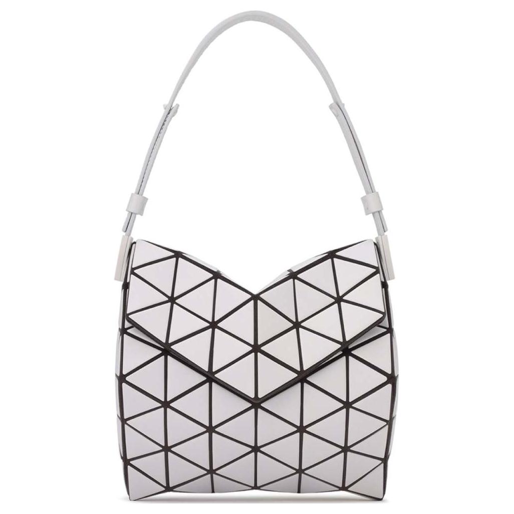 

ISSEY MIYAKE Женская сумка через плечо из искусственной кожи светло-серого цвета, Light Gray