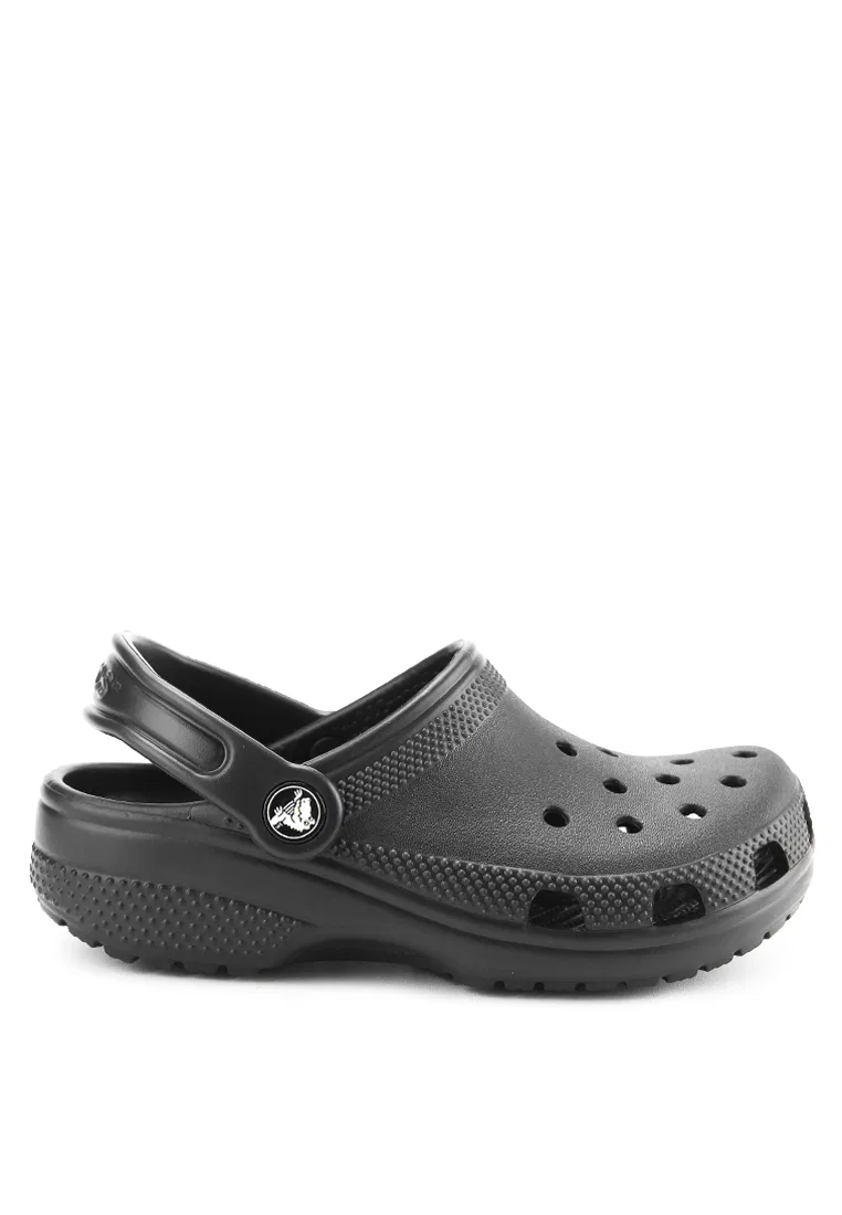 Детские сандалии-клоги Classic, Crocs, черный