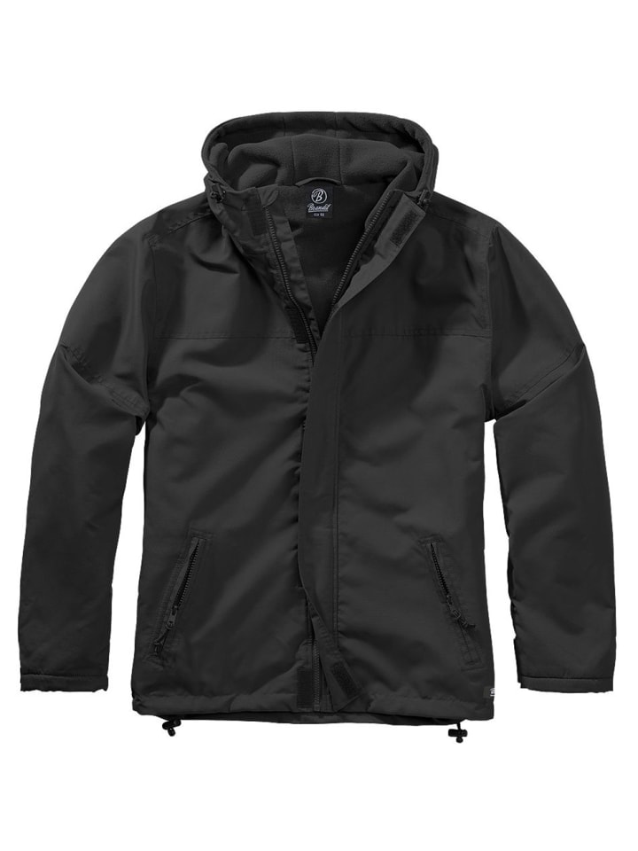 

Куртка "Ветровка на молнии" черного цвета Brandit