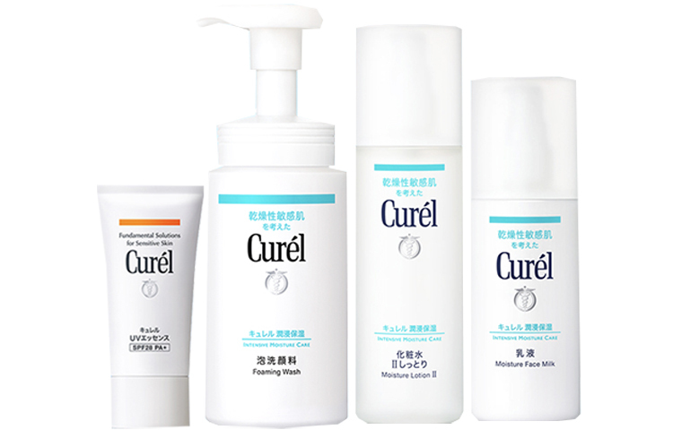 

Набор для ухода за кожей KERUN: очищающая вода, лосьон, солнцезащитный гель, увлажняющий и питательный крем 150мл+150мл+120мл+50г Curél