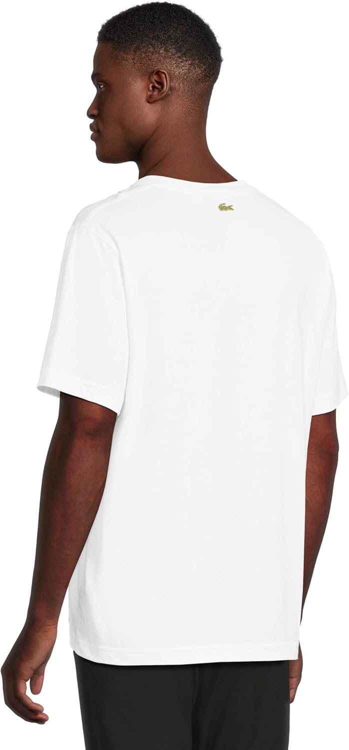 Футболка Lacoste Classic Fit, мужская, круглый вырез — фото 3