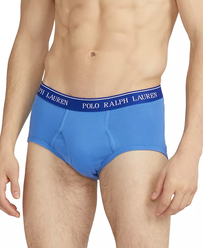 Мужские трусы классического кроя с завышенной посадкой, 4 шт Polo Ralph Lauren, мультиколор — фото 2