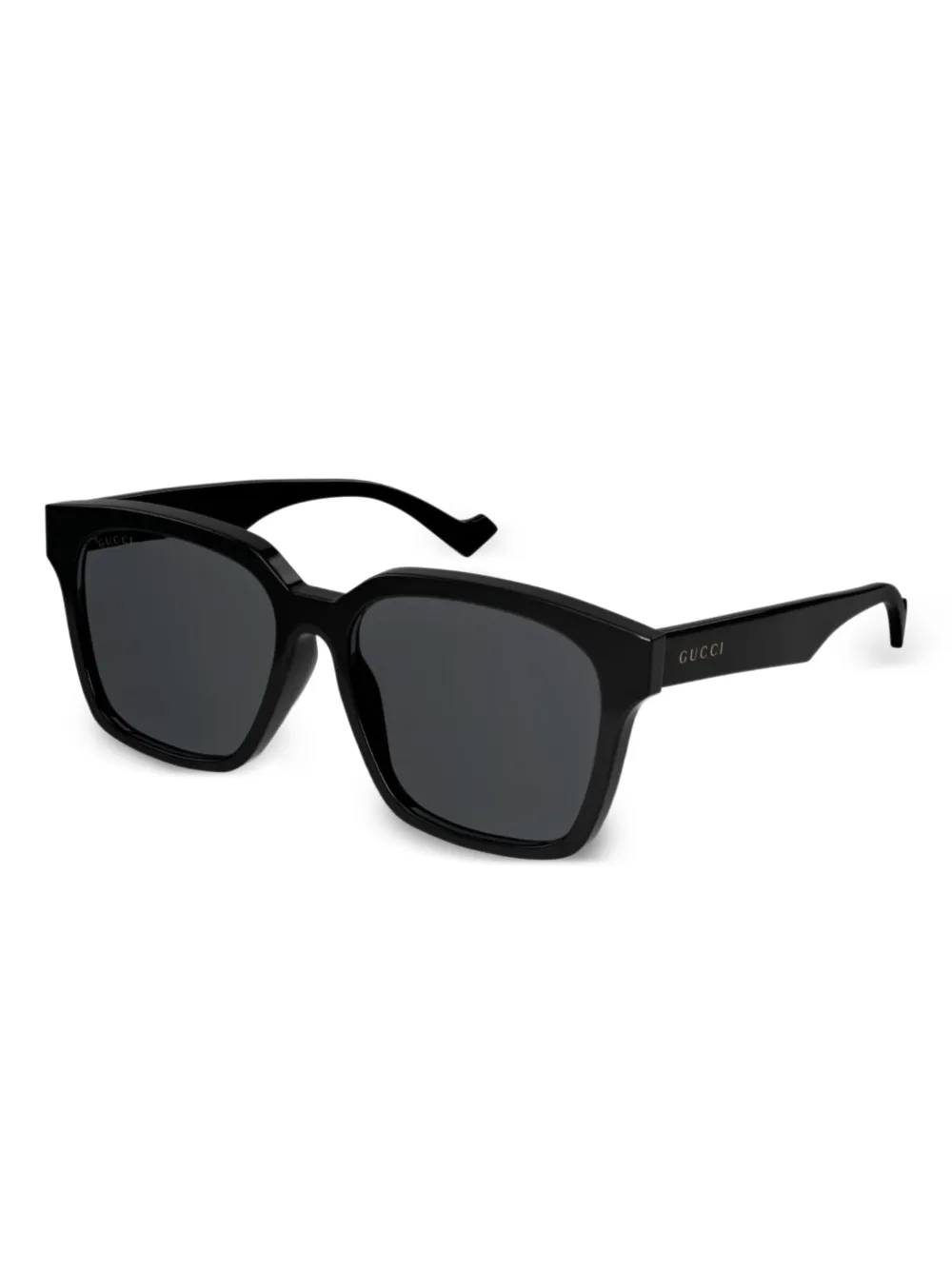

Солнцезащитные очки в квадратной оправе Gucci Eyewear, черный