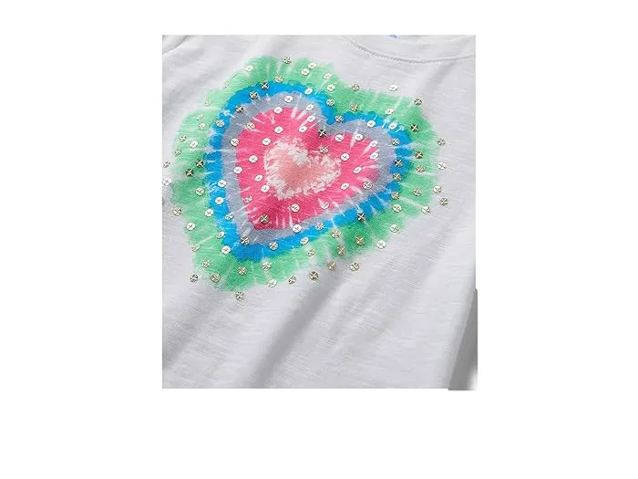 Футболка с графическим принтом Heart Burst Hatley Kids, White — фото 3