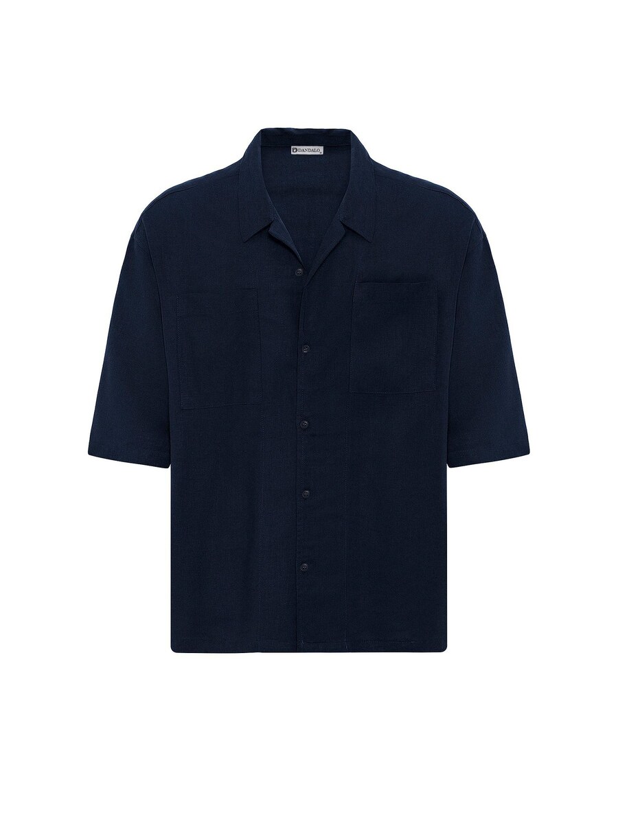 

Рубашка на пуговицах Comfort fit Dandalo, темно-синий