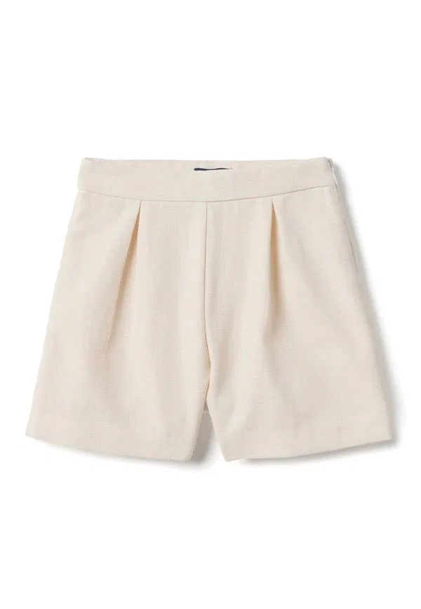 Шорты с широкими штанинами и складками Ovs, Light Beige