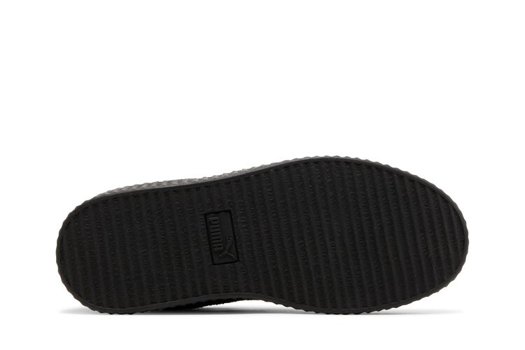 Кроссовки Fenty x Creeper Phatty Big Kid, цвет In Session Pack - Triple Black — фото 4