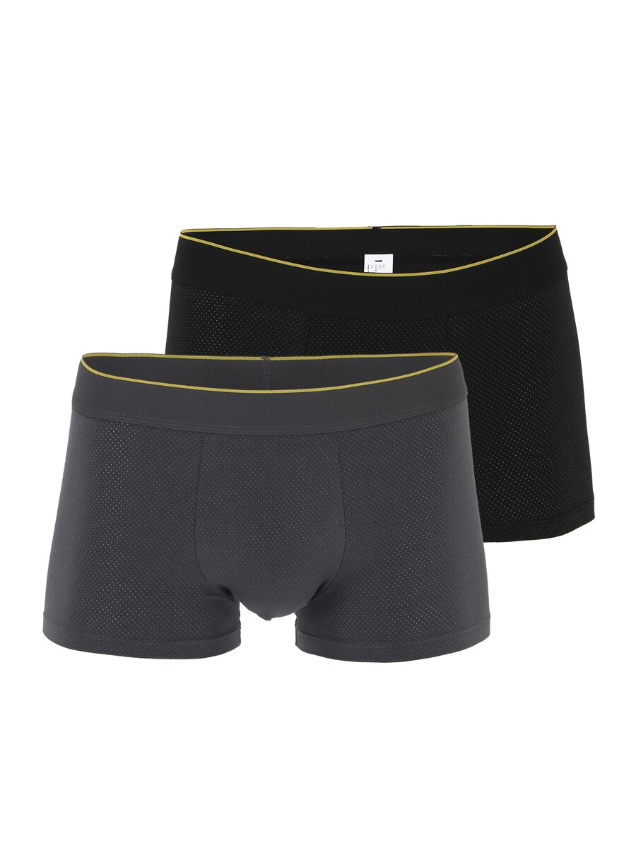 

Трусы SLOGGI Boxer shorts men EVER Airy, цвет grey/anthracite/black