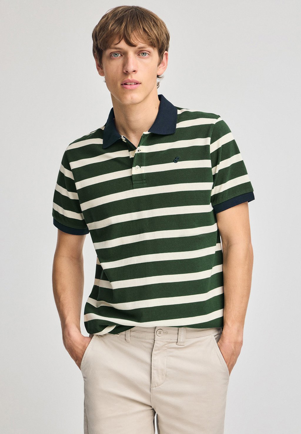 

Рубашка поло STRIPES REGULAR FIT GENOVA Polo Club, зеленый
