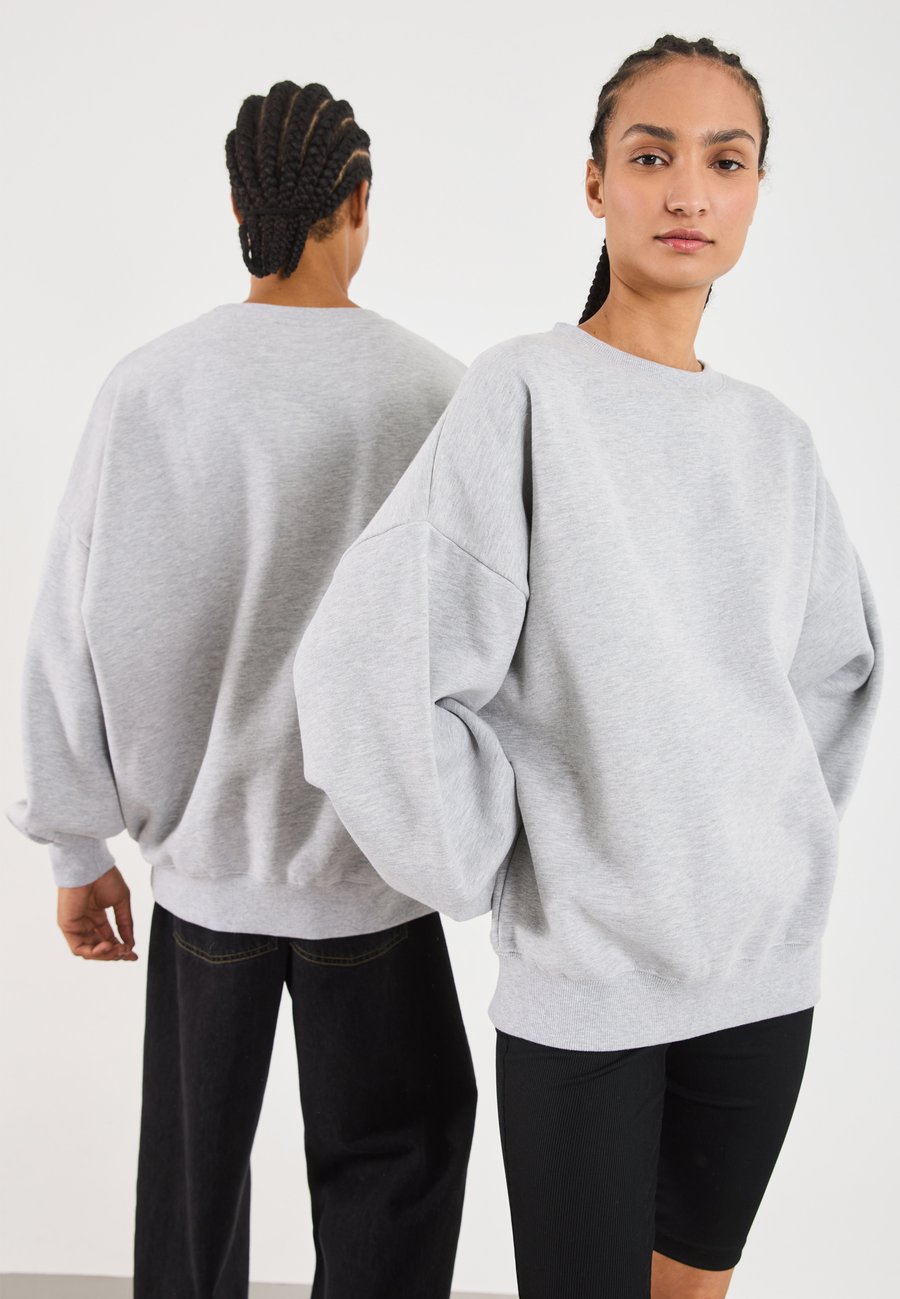 

Толстовка YOURTURN OVERSIZE BASIC CREWNECK UNISEX, Grey/Mottled Grey