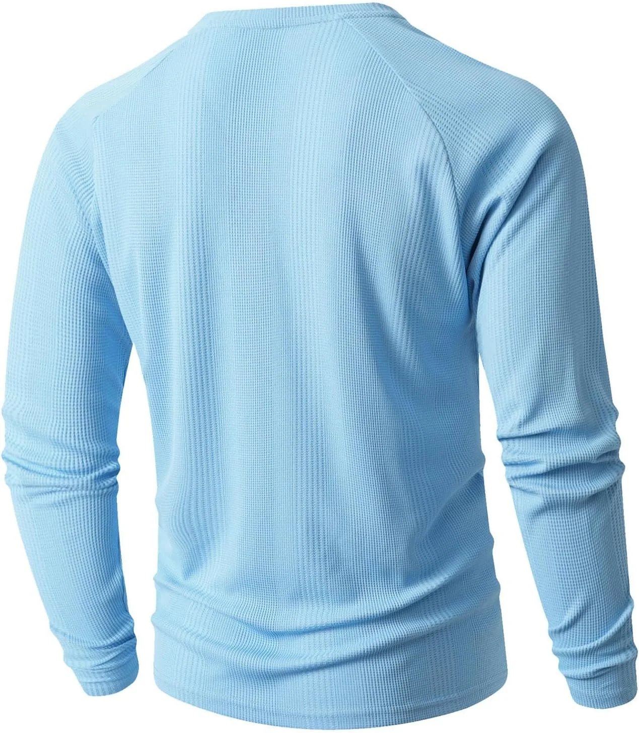 

Мужская футболка-поло Henley с длинным рукавом Slim Fit V-образным вырезом Lmdudan