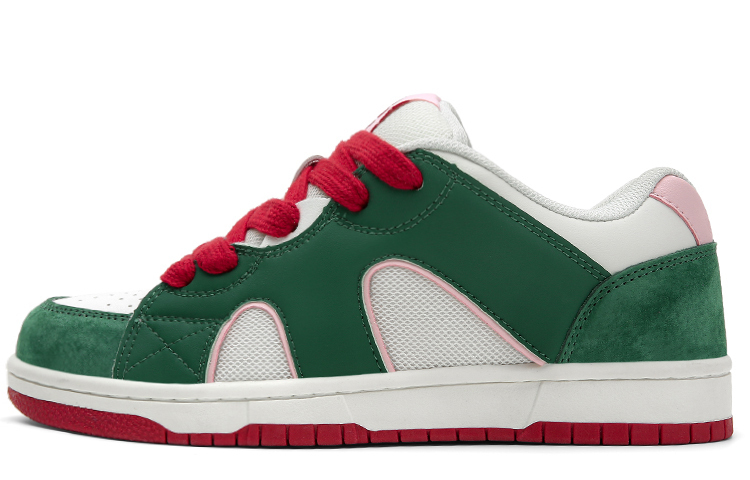 

Q-AND Кроссовки Q AND Low Top для скейтбординга унисекс - тёмно-зелёный/молочный жёлтый, цвет Dark Green/Milkshake Yellow