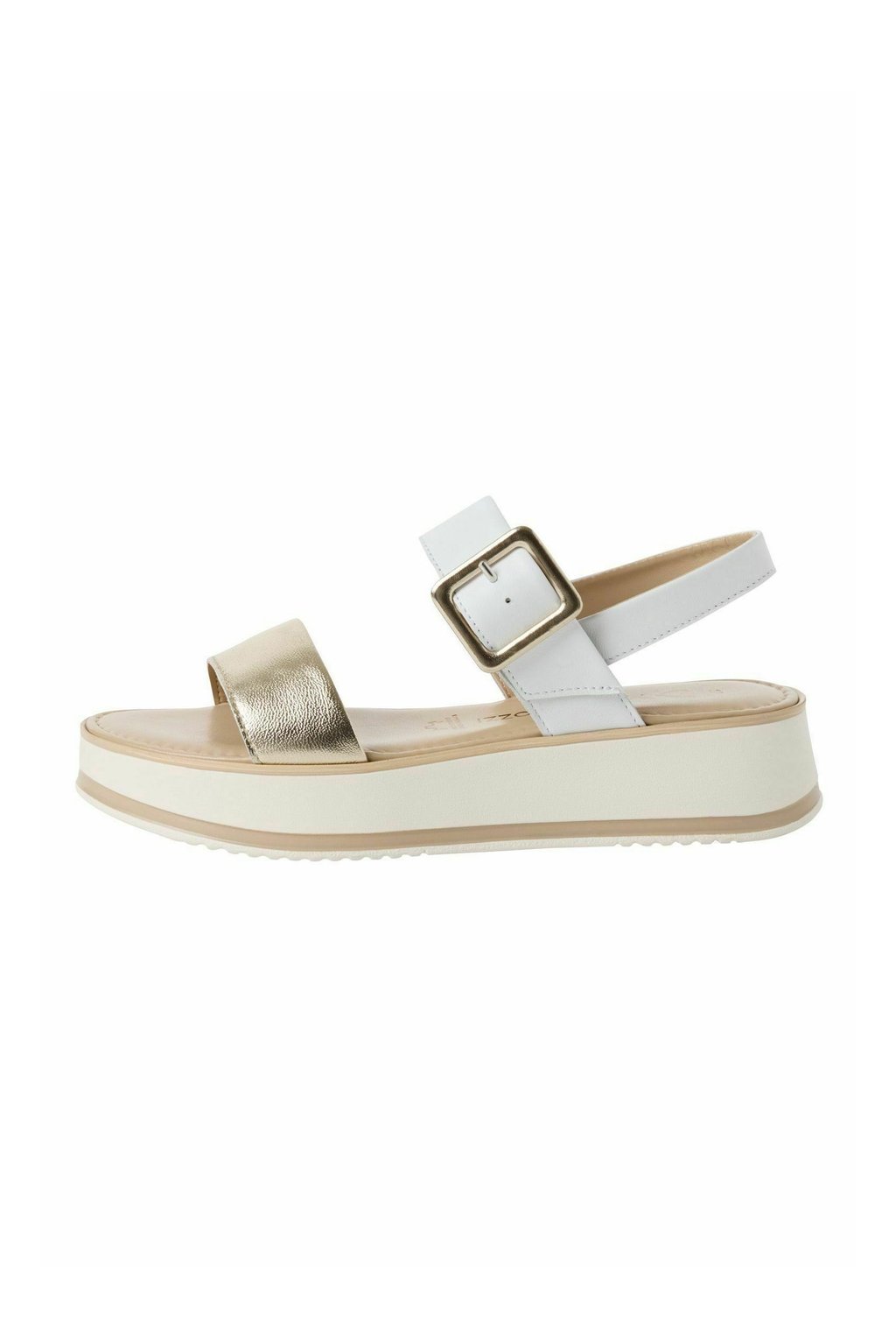 Босоножки на танкетке Platform sandals Marco Tozzi, белый