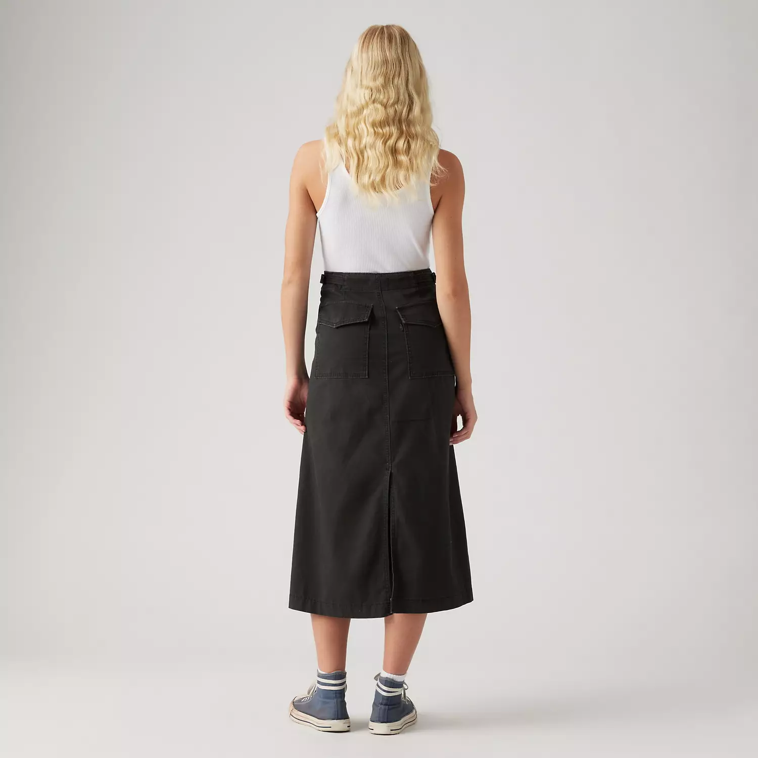 Излишки юбки Levi's, цвет Caviar - Black — фото 3