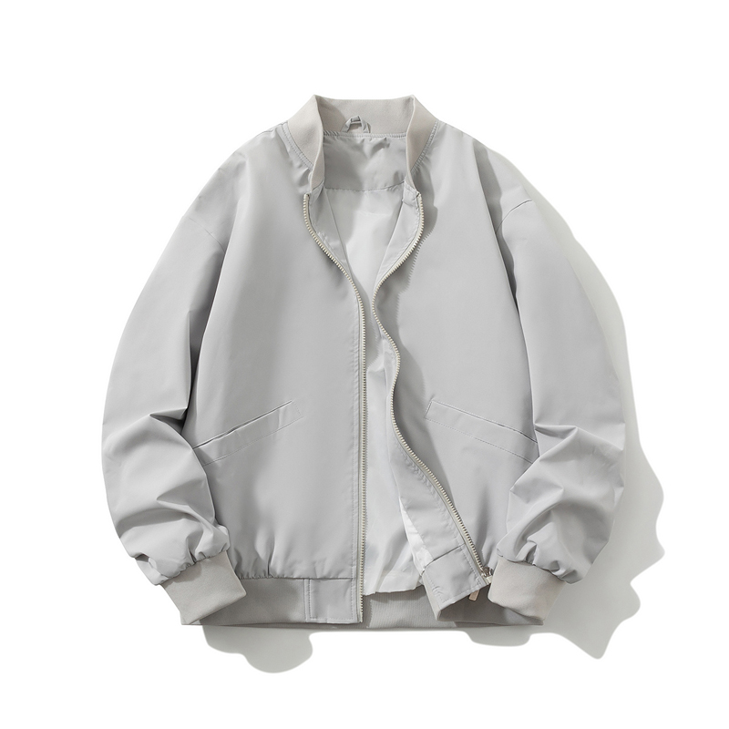 

Куртка Unisex Stand Collar Moderate VanCamel, светло-серый