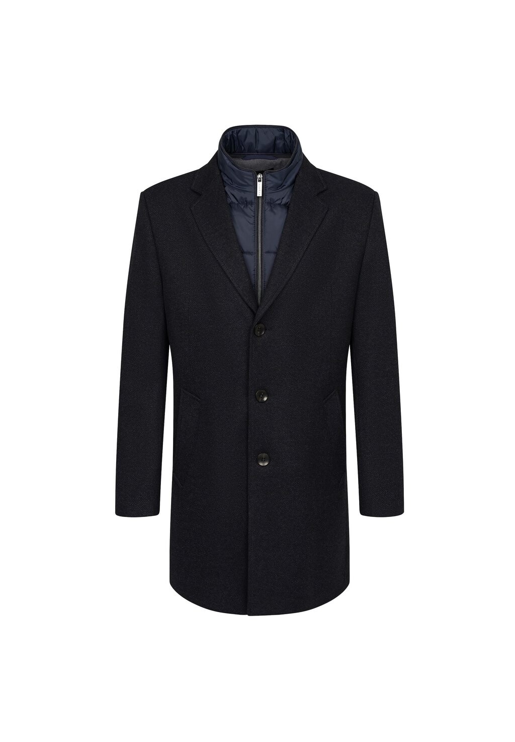 

Пальто Bugatti Classic, темно-синий