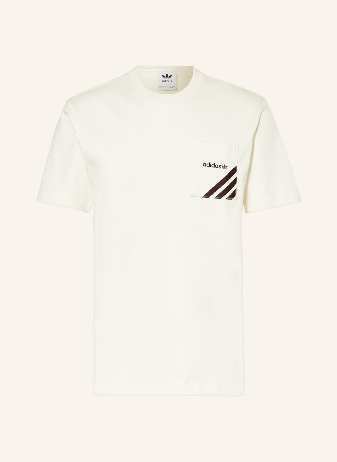 

Футболка Adidas Originals, экрю