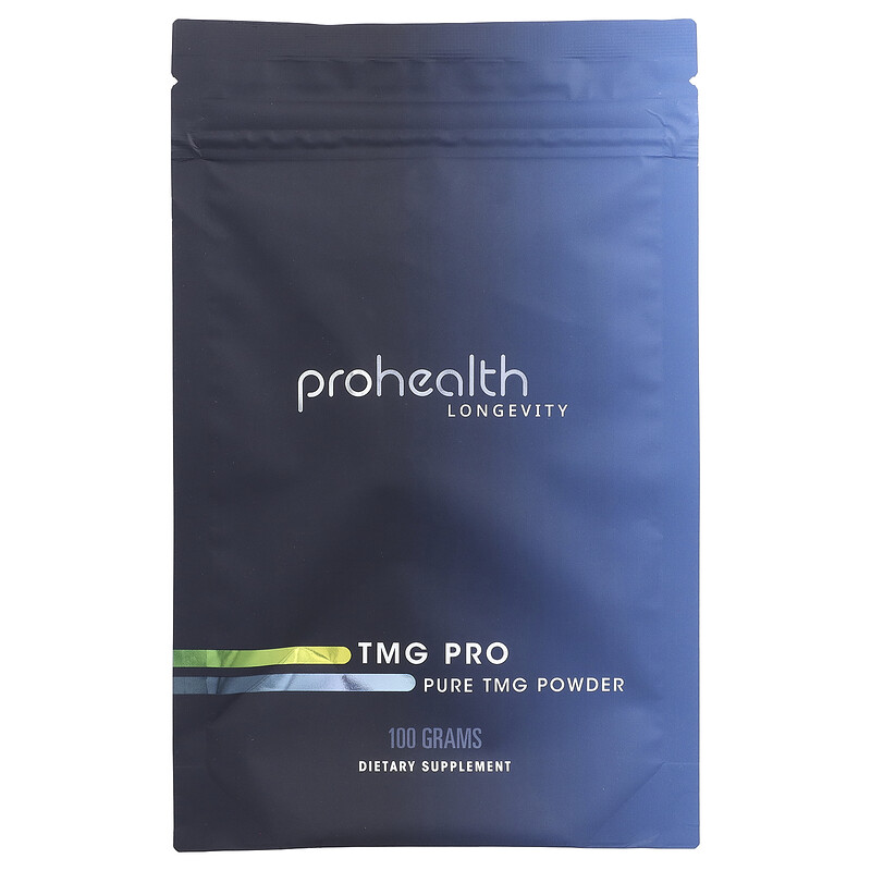 

ProHealth Longevity, TMG Pro, чистый порошок TMG, 100 г