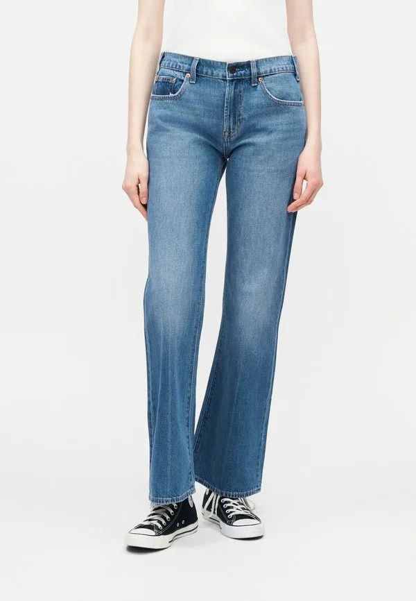 Джинсы свободного кроя wildmay rigd relaxed fit Gap, Light Indigo