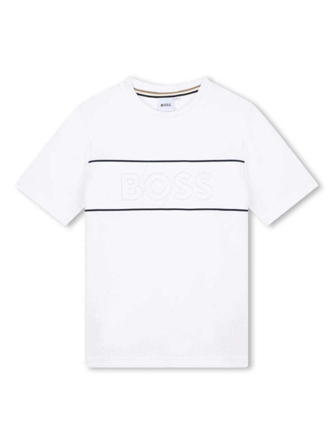 

BOSS Kidswear футболка с логотипом, белый