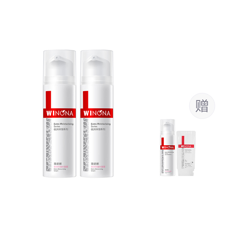 

Увлажняющий и насыщенный водой крем для лица успокаивающий уход для сухой кожи 50g/100g Winona