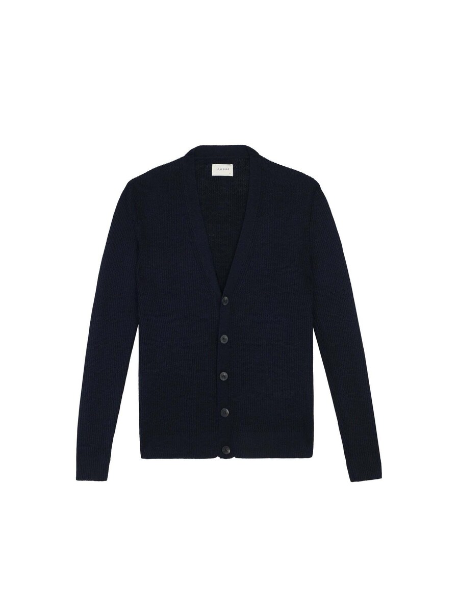 

Вязаный кардиган Scalpers Knit Cardigan Paul, темно-синий