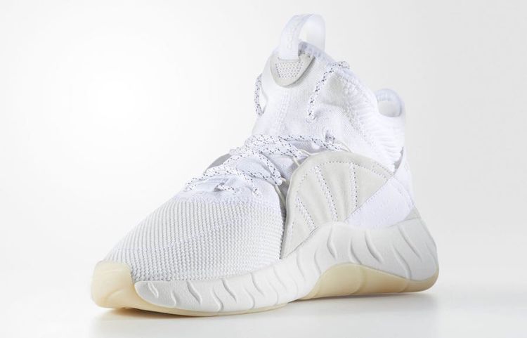 

Кроссовки Tubular Rise 'Footwear White', белый