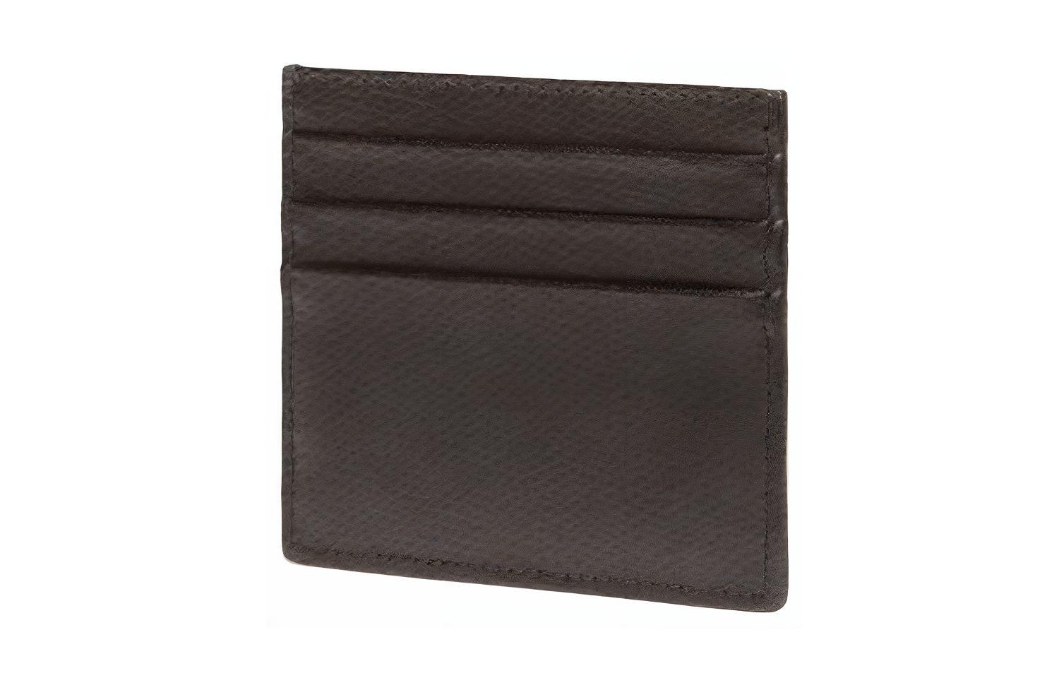 FENDI Кардхолдер Calfskin для женщин, черный — фото 2