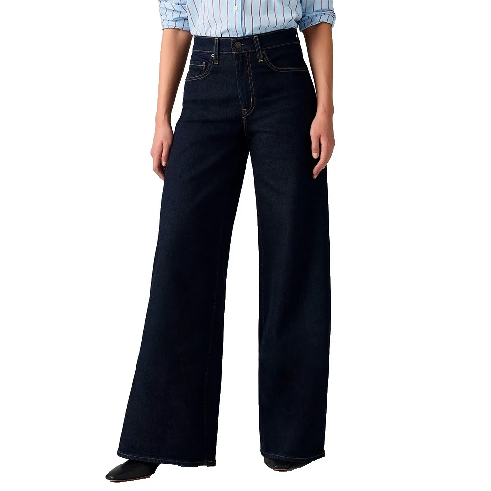 

Джинсы Levi's 728 Wide Leg high waist, синий