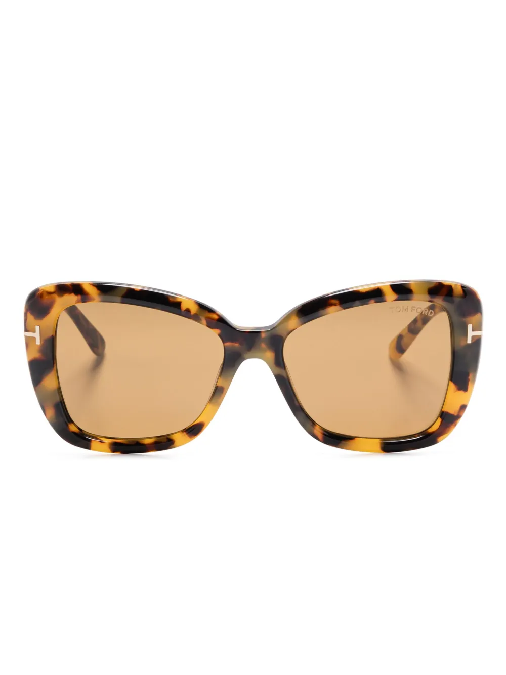 

Солнцезащитные очки FT1008 TOM FORD Eyewear, коричневый