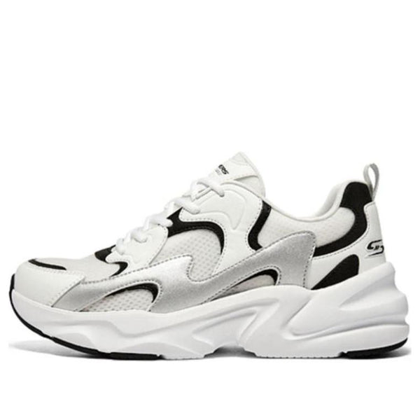 

Кроссовки bobs bamina 2 'white black silver' Skechers, белый