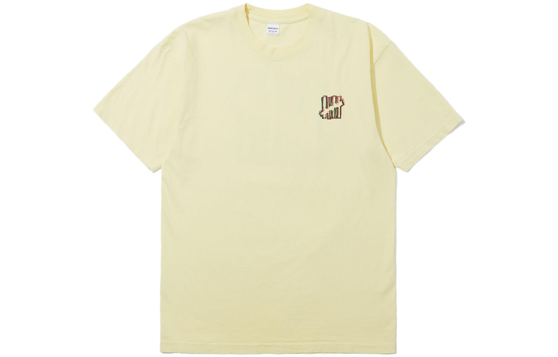 

Прямая футболка Unisex UNDEFEATED, желтый