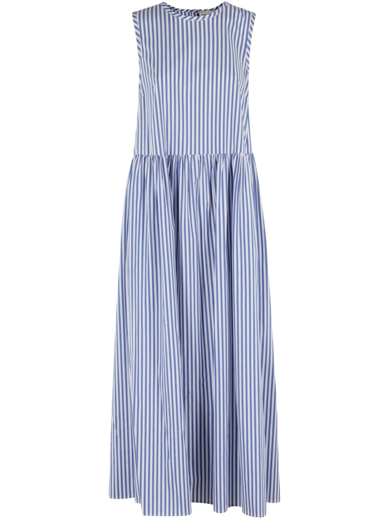 

Полукутюрное макси-платье Agnese Semicouture, синий