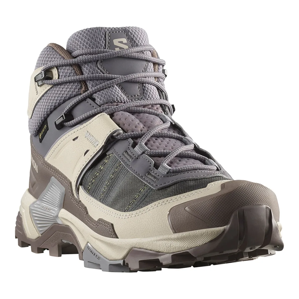 Женские походные ботинки X ULTRA 5 MID GTX W SALOMON Salomon, фиолетовый — фото 2